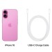 Мобільний телефон Apple iPhone 16 256GB Pink (MYEG3)