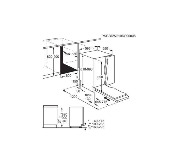 Посудомийна машина Electrolux EEM48300L