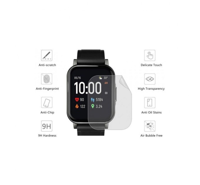 Плівка захисна Drobak Hydrogel Xiaomi Mi Watch Lite(2 шт) (313142) (313142)