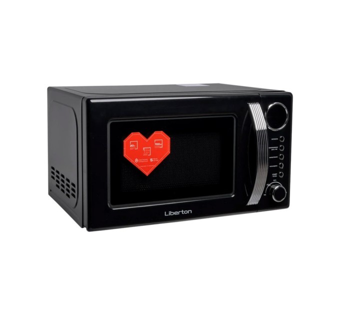 Мікрохвильова піч Liberton LMW-2083E black