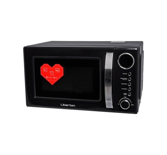 Мікрохвильова піч Liberton LMW-2083E black