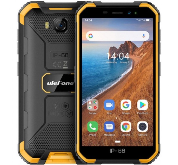 Мобільний телефон Ulefone Armor X6 2/16GB Black Orange (6937748733430)