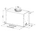 Витяжка кухонна Faber Inka Lux Premium Bk Matt A70 Kl (305.0658.609)