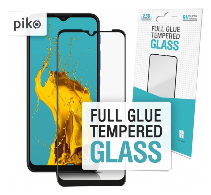 Скло захисне Piko Full Glue MOTO E7 Power (1283126514487)