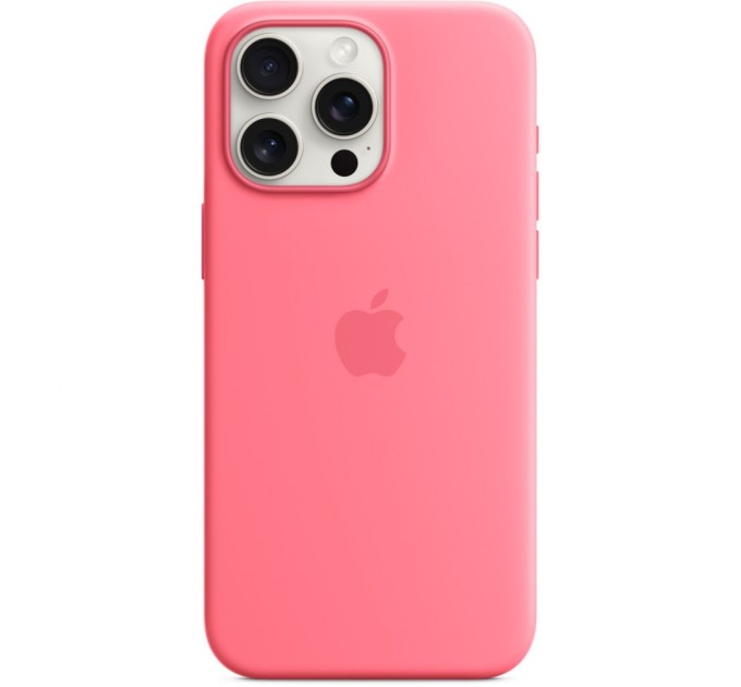 Чохол до мобільного телефона Apple iPhone 15 Pro Max Silicone Case with MagSafe - Pink,Model A3126 (MWNN3ZM/A)