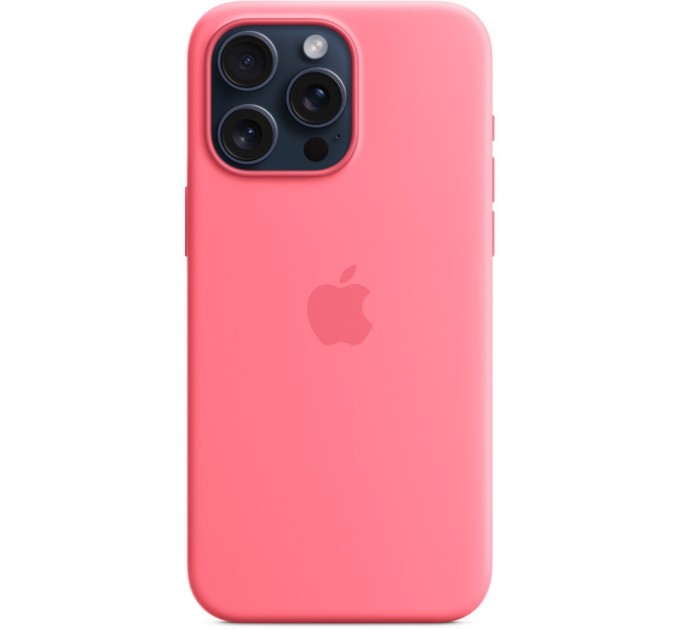 Чохол до мобільного телефона Apple iPhone 15 Pro Max Silicone Case with MagSafe - Pink,Model A3126 (MWNN3ZM/A)