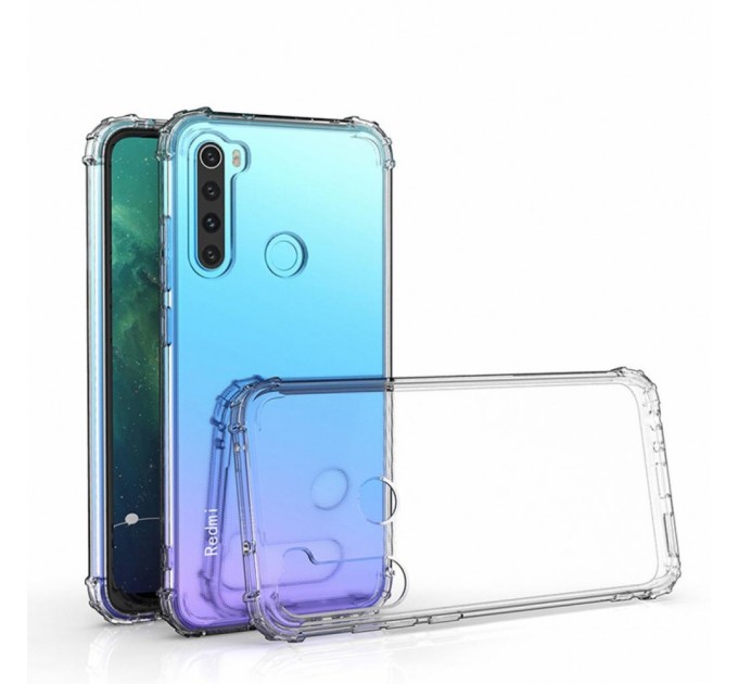 Чохол до мобільного телефона BeCover Anti-Shock Gradient Glass Xiaomi Redmi Note 8T Clear (704542)