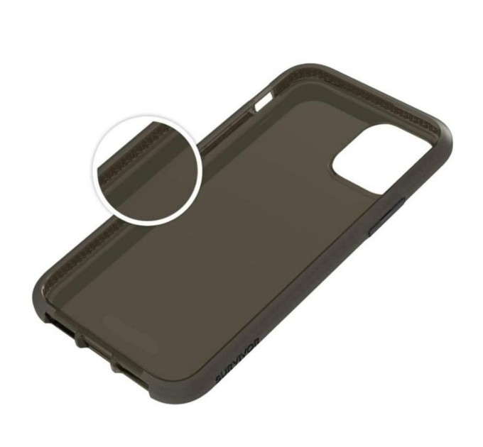 Чохол до мобільного телефона Griffin Survivor Clear for Apple iPhone 11 Pro - Black (GIP-022-BLK)