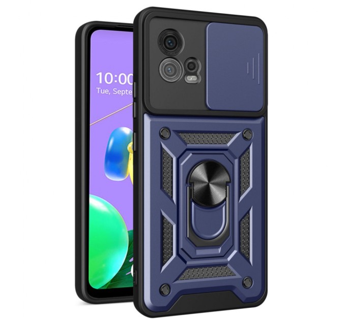 Чохол до мобільного телефона BeCover Military Motorola Moto G72 Blue (709096)