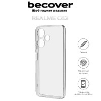 Чохол до мобільного телефона BeCover Realme C63 Transparancy (712291)