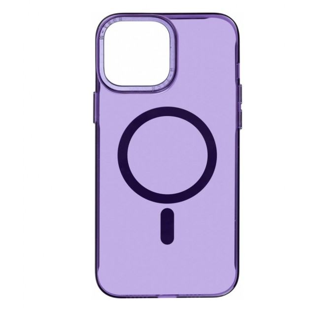 Чохол до мобільного телефона Armorstandart Y23 MagSafe Apple iPhone 14 Pro Max Transparent Purple (ARM68338)