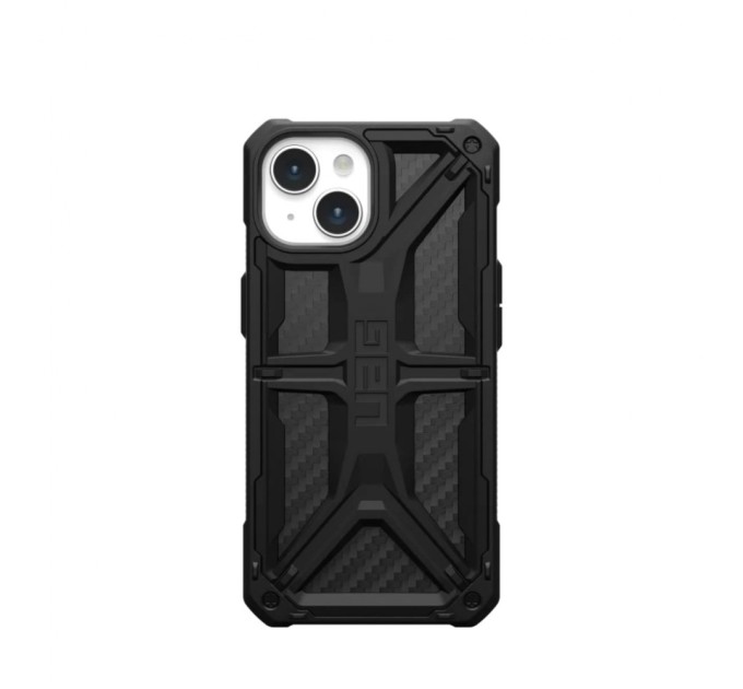 Чехол для мобильного телефона UAG Apple iPhone 15 Monarch, Carbon Fiber (114289114242)