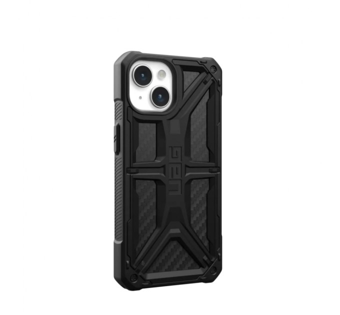 Чехол для мобильного телефона UAG Apple iPhone 15 Monarch, Carbon Fiber (114289114242)