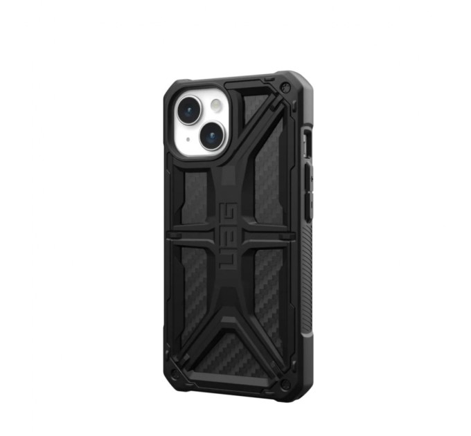 Чехол для мобильного телефона UAG Apple iPhone 15 Monarch, Carbon Fiber (114289114242)