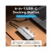 Концентратор Vention USB 3.1 Type-C to HDMI 4K60Hz/USB 3.0x3/RJ45/PD 100W 6-in-1 (TQHHB)