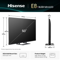 Телевізор Hisense 50E8Q