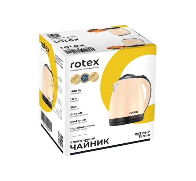 Електрочайник Rotex RKT24-P Termo