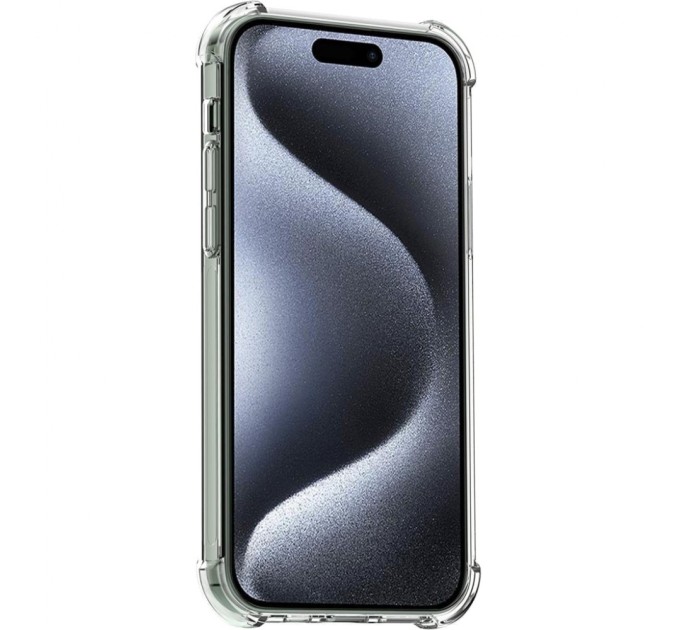 Чохол до мобільного телефона BeCover Apple iPhone 15 Pro Clear (710080)