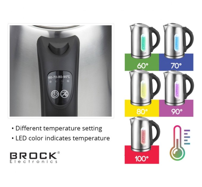 Електрочайник Brock WK 2302 D