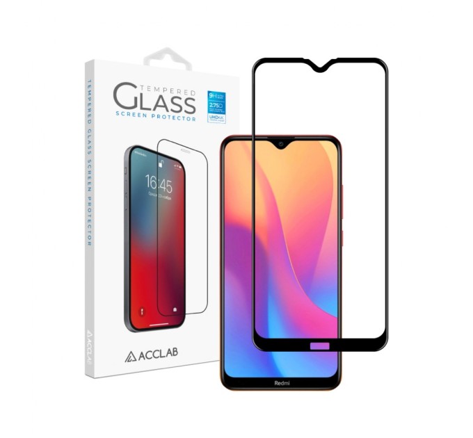 Скло захисне ACCLAB Full Glue Xiaomi Redmi 8A (1283126508745)