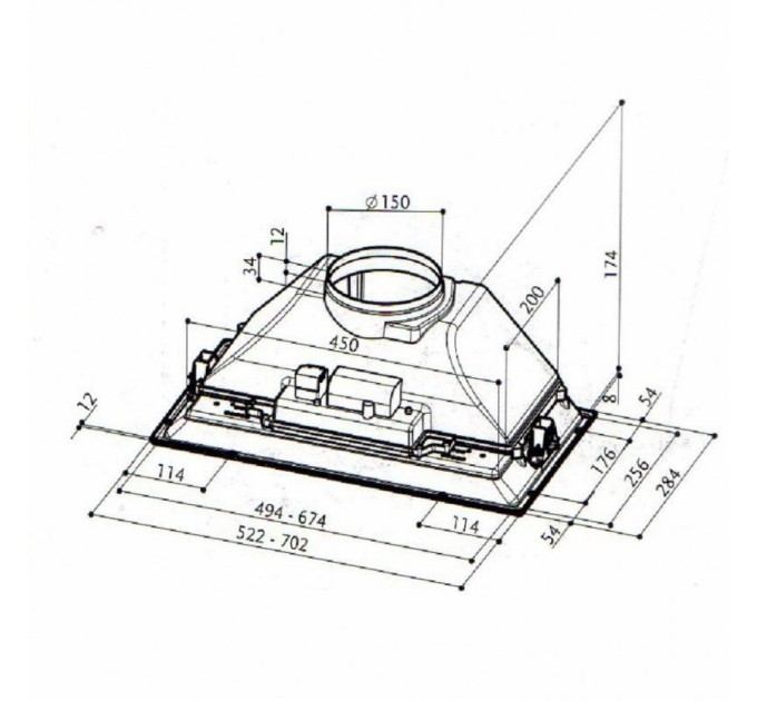 Витяжка кухонна Faber INKA SMART HC X A70