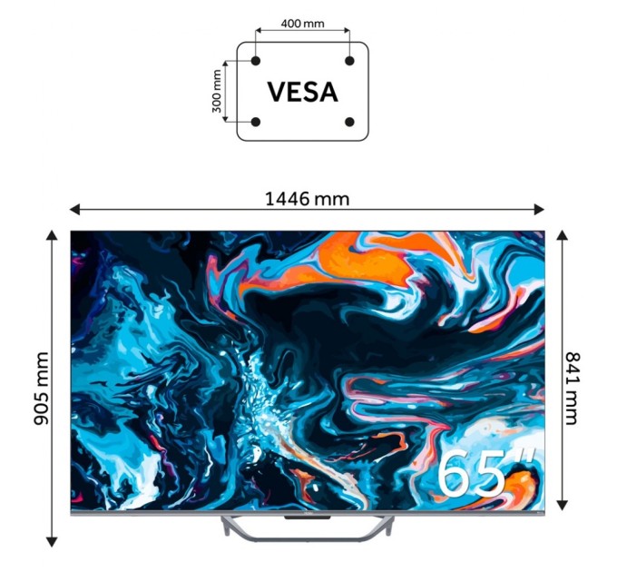 Телевізор Haier H65Q800UX