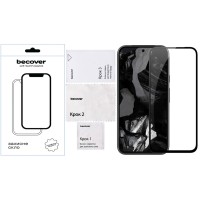 Скло захисне BeCover Google Pixel 8a Black (711663)