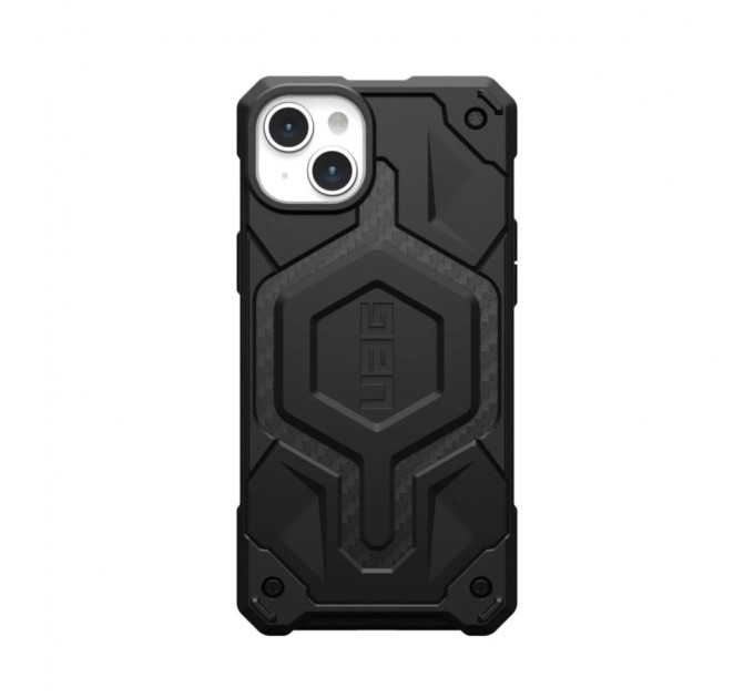 Чехол для мобильного телефона UAG Apple iPhone 15 Plus Monarch Pro Magsafe, Carbon Fiber (114220114242)