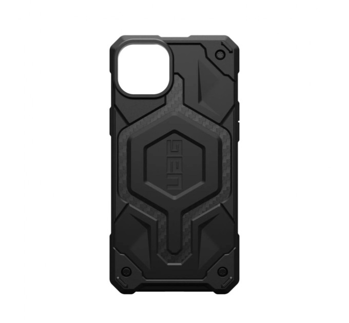 Чехол для мобильного телефона UAG Apple iPhone 15 Plus Monarch Pro Magsafe, Carbon Fiber (114220114242)