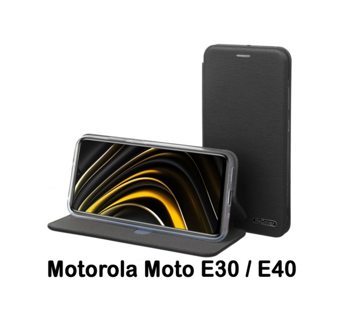 Чохол до мобільного телефона BeCover Exclusive Motorola Moto E30 / E40 Black (707905)