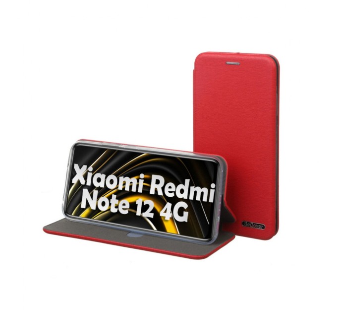 Чохол до мобільного телефона BeCover Exclusive Xiaomi Redmi Note 12 4G Burgundy Red (709057)