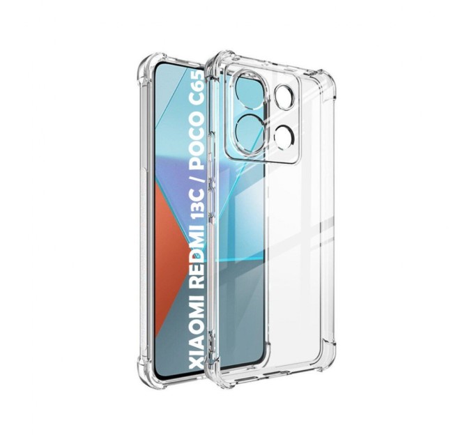 Чохол до мобільного телефона BeCover Anti-Shock Xiaomi Redmi 13C / Poco C65 Clear (710476)