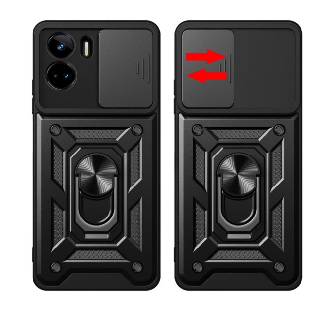 Чохол до мобільного телефона BeCover Military Honor 90 Lite Black (710999)