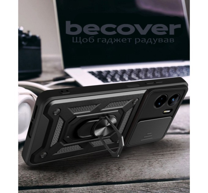 Чохол до мобільного телефона BeCover Military Honor 90 Lite Black (710999)