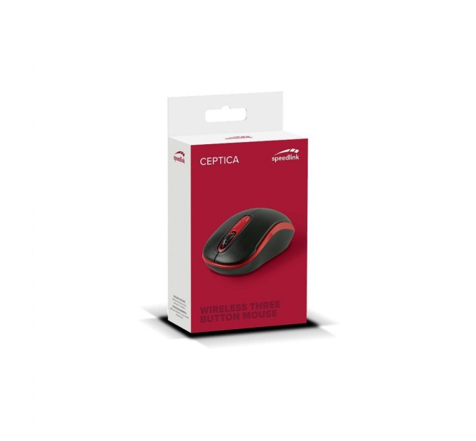 Мишка Speedlink Ceptica Wireless Black/Red (SL-630013-BKRD)