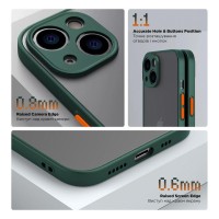 Чохол до мобільного телефона Armorstandart Frosted Matte Samsung S23FE 5G Dark Green (ARM69715)