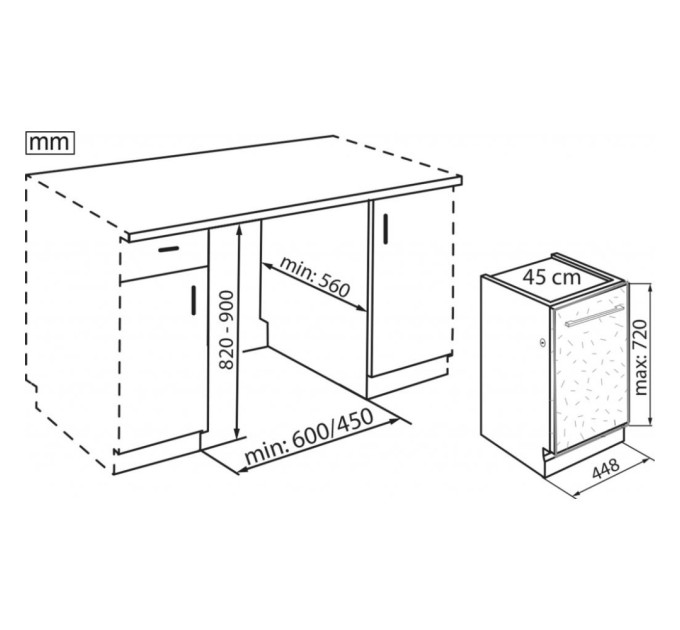 Посудомийна машина Whirlpool WSIC3M27C