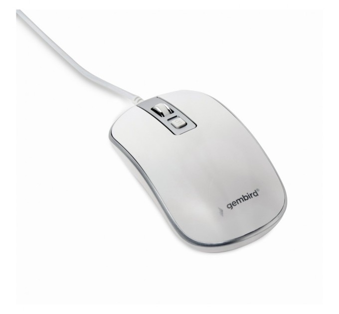 Мышка Gembird MUS-4B-06-WS USB White/Grey (MUS-4B-06-WS)