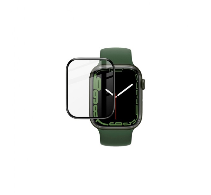 Скло захисне Drobak Apple Watch Ultra 49mm Black Frame A+ (323203)