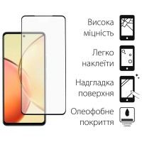 Скло захисне Dengos Vivo Y36 (black) (TGFG-314)