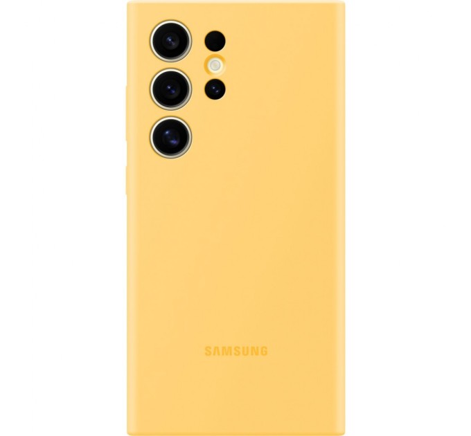 Чохол до мобільного телефона Samsung S24 Ultra Silicone Case Yellow (EF-PS928TYEGWW)