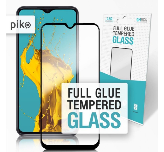 Скло захисне Piko Full Glue Xiaomi Redmi Note 8 Pro (1283126495731)