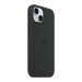 Чехол для мобильного телефона Apple iPhone 15 Silicone Case with MagSafe Black (MT0J3ZM/A)