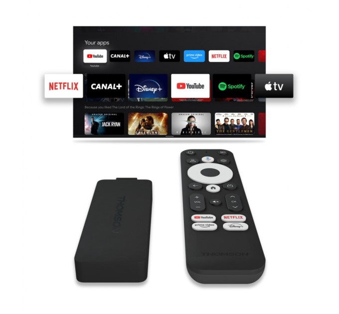 Медіаплеєр THOMSON Streaming Stick 140 4K UHD (223490)