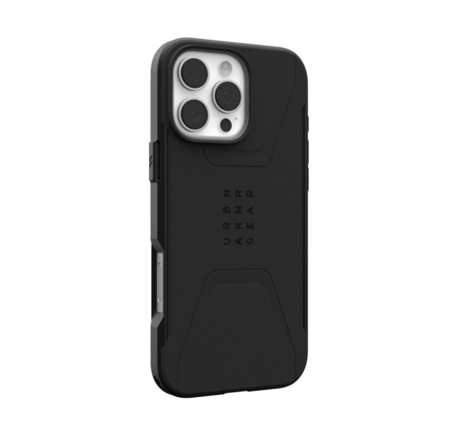 Чохол до мобільного телефона UAG iPhone 16 Pro Max Civilian Magsafe Black (114445114040)