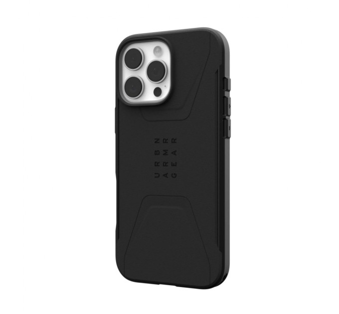 Чохол до мобільного телефона UAG iPhone 16 Pro Max Civilian Magsafe Black (114445114040)