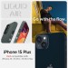 Чехол для мобильного телефона Spigen Apple iPhone 15 Plus Liquid Air Abyss Green (ACS06652)