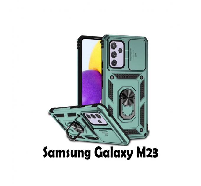 Чохол до мобільного телефона BeCover Military Samsung Galaxy M23 SM-M236 Dark Green (707372)