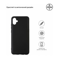 Чохол до мобільного телефона Armorstandart Matte Slim Fit Samsung A04e / M04 / F04 Black (ARM65139)