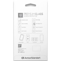 Скло захисне Armorstandart Full Glue TECNO POP 4 Black (ARM57586)